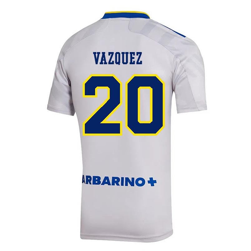 Naisten Jalkapallo Constanza Vazquez #20 Harmaa Vieraspaita 2021/22 Lyhythihainen Paita T-paita