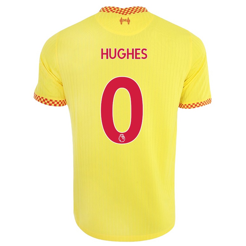 Naisten Jalkapallo Liam Hughes #0 Keltainen 3. Paita 2021/22 Lyhythihainen Paita T-paita