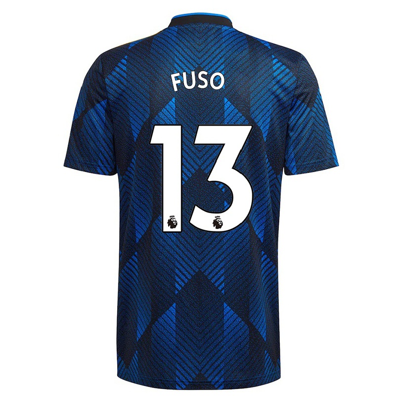 Naisten Jalkapallo Ivana Fuso #13 Tummansininen 3. Paita 2021/22 Lyhythihainen Paita T-paita