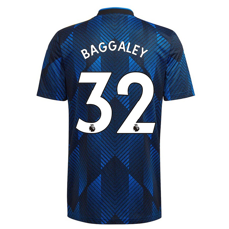Naisten Jalkapallo Sophie Baggaley #32 Tummansininen 3. Paita 2021/22 Lyhythihainen Paita T-paita