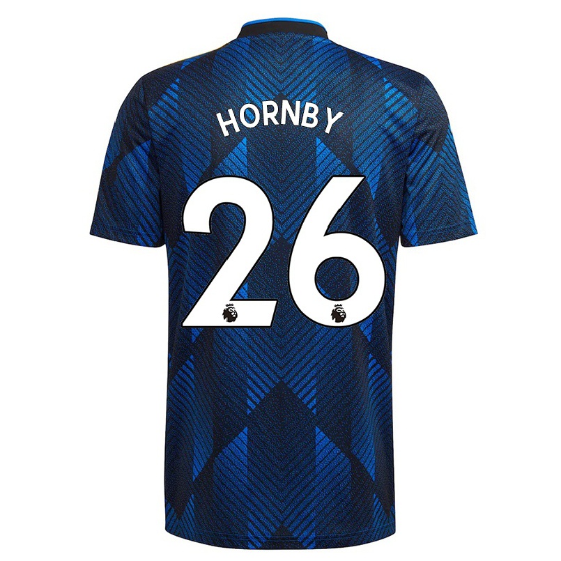 Naisten Jalkapallo Megan Hornby #26 Tummansininen 3. Paita 2021/22 Lyhythihainen Paita T-paita