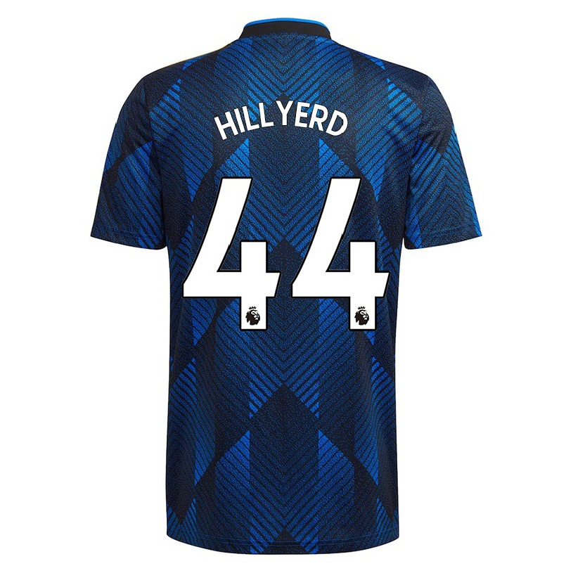 Naisten Jalkapallo Sophie Hillyerd #44 Tummansininen 3. Paita 2021/22 Lyhythihainen Paita T-paita