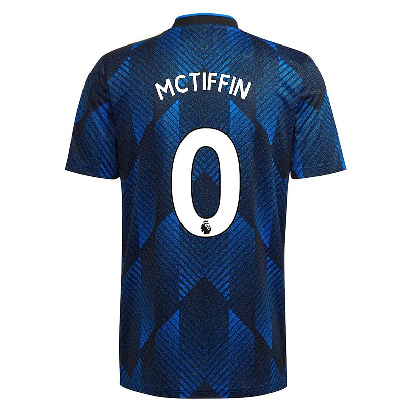 Naisten Jalkapallo Sasha Mctiffin #0 Tummansininen 3. Paita 2021/22 Lyhythihainen Paita T-paita