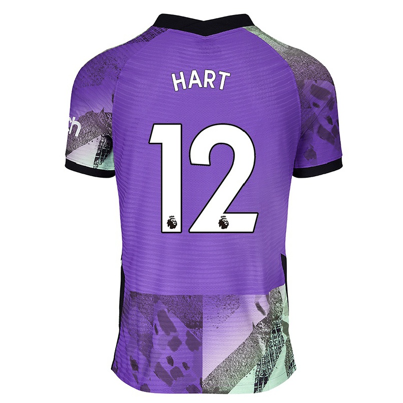 Naisten Jalkapallo Joe Hart #12 Violetti 3. Paita 2021/22 Lyhythihainen Paita T-paita