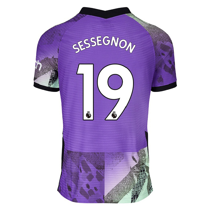 Naisten Jalkapallo Ryan Sessegnon #19 Violetti 3. Paita 2021/22 Lyhythihainen Paita T-paita