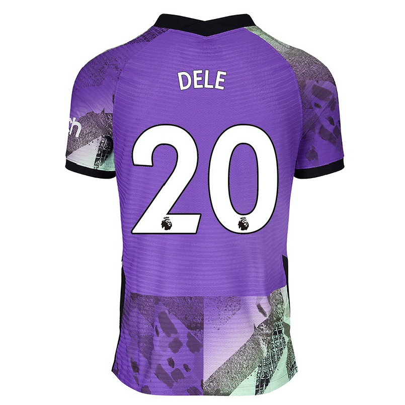 Naisten Jalkapallo Dele Alli #20 Violetti 3. Paita 2021/22 Lyhythihainen Paita T-paita