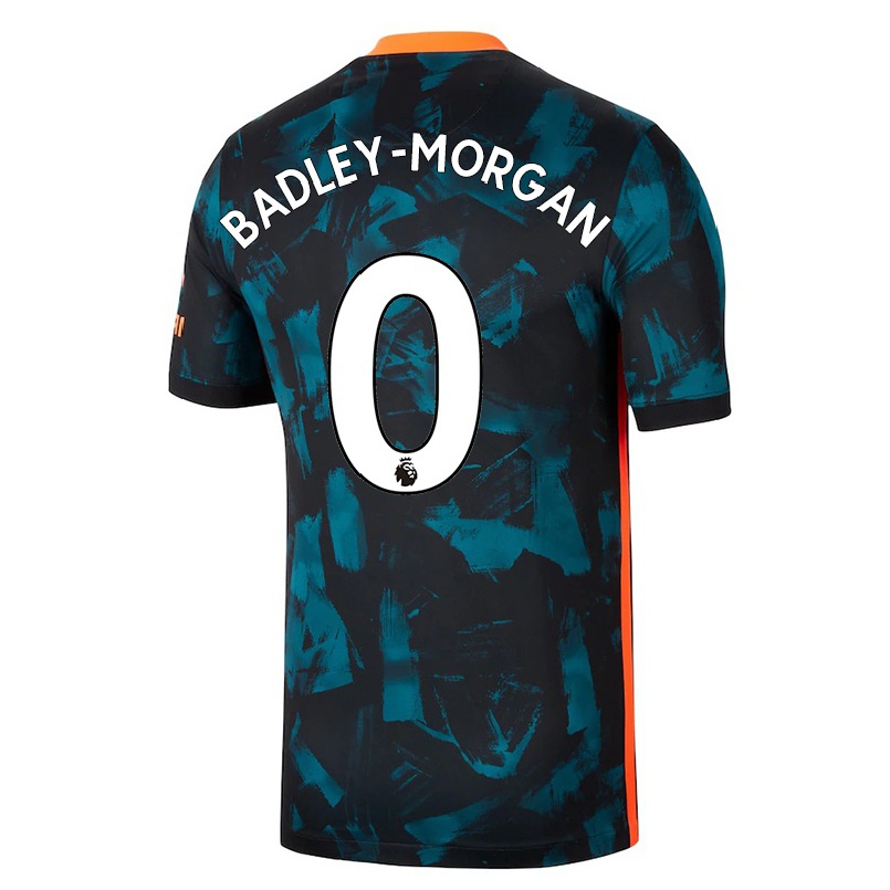 Naisten Jalkapallo Luke Badley-Morgan #0 Tummansininen 3. Paita 2021/22 Lyhythihainen Paita T-paita