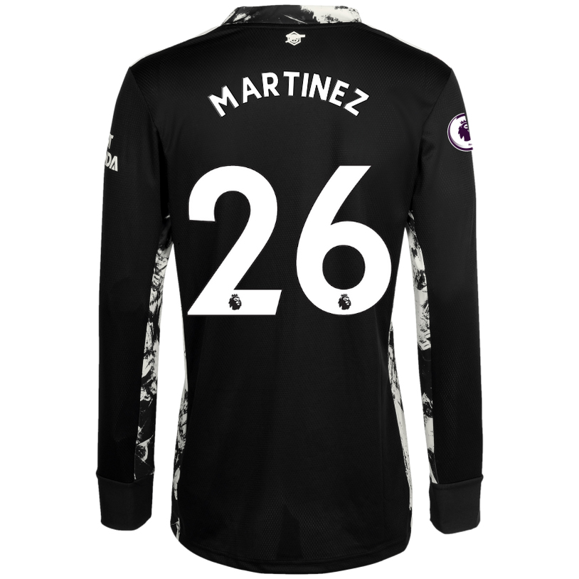 Naisten Jalkapallo Emiliano Martinez #26 Kotipaita Musta Pelipaita 2020/21 Lyhythihainen Paita