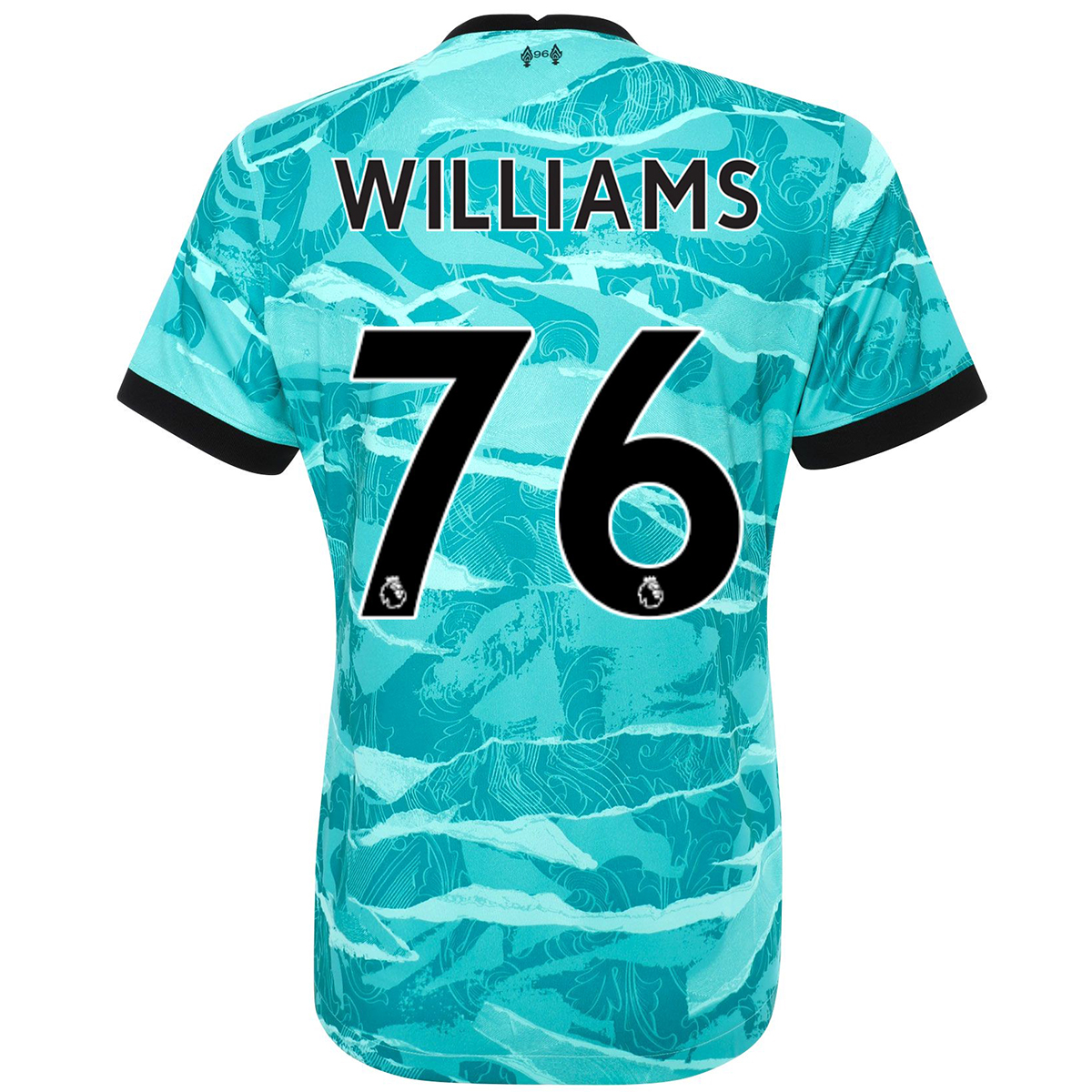 Naisten Jalkapallo Neco Williams #76 Vieraspaita Sininen Pelipaita 2020/21 Lyhythihainen Paita