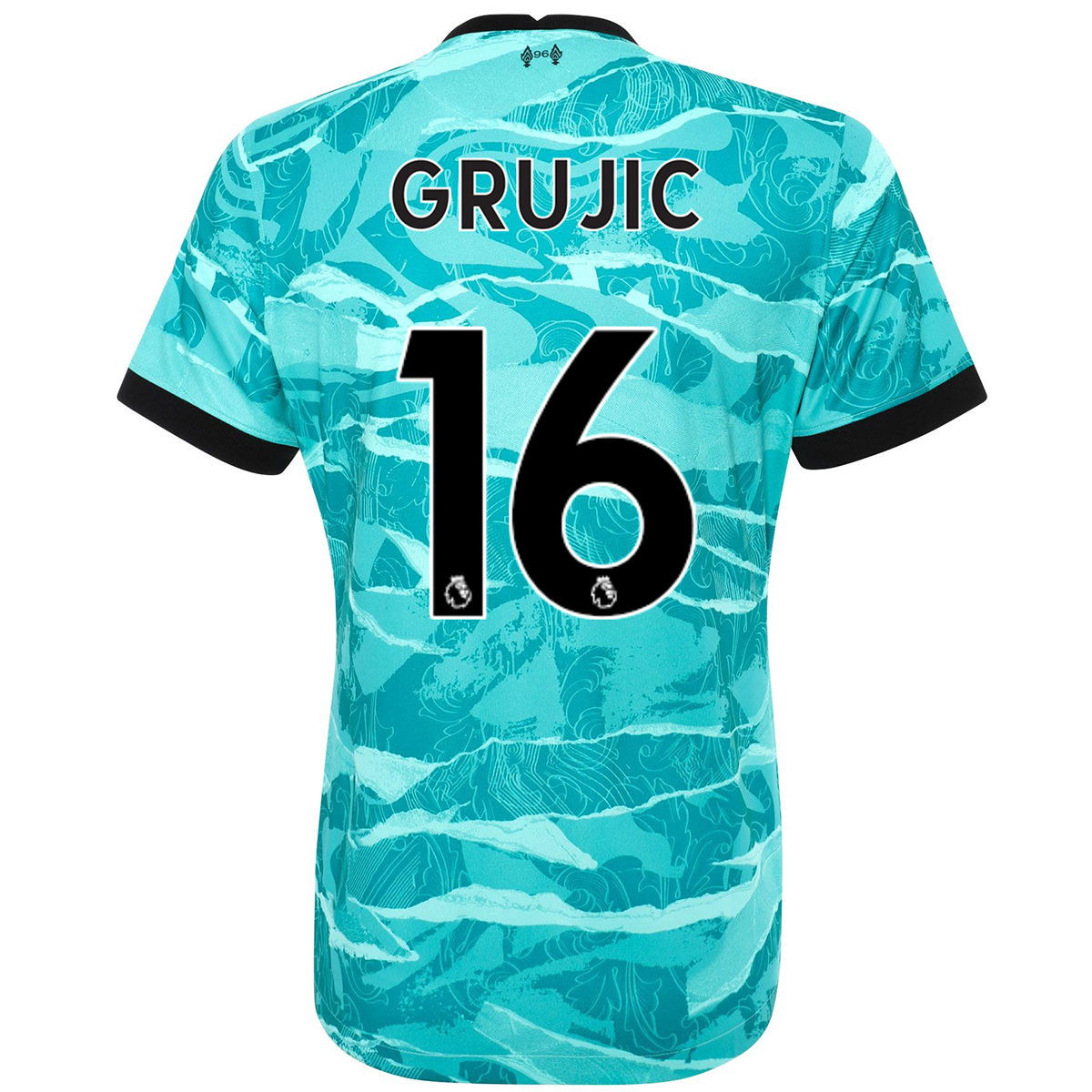 Naisten Jalkapallo Marko Grujic #16 Vieraspaita Sininen Pelipaita 2020/21 Lyhythihainen Paita