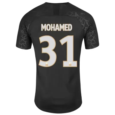 Miesten Jalkapallo Abdallah Ali Mohamed 31 3. Paita Musta Pelipaita 2019/20 Lyhythihainen Paita
