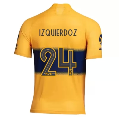 Miesten Jalkapallo Carlos Izquierdoz 24 Vieraspaita Keltainen Pelipaita 2019/20 Lyhythihainen Paita