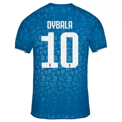 Lapset Jalkapallo Paulo Dybala 10 3. Paita Sininen Pelipaita 2019/20 Lyhythihainen Paita