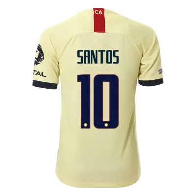 Lapset Jalkapallo Giovani Dos Santos 10 Kotipaita Keltainen Pelipaita 2019/20 Lyhythihainen Paita