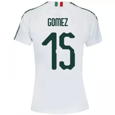 Lapset Jalkapallo Gustavo Gomez 15 Vieraspaita Valkoinen Pelipaita 2019/20 Lyhythihainen Paita