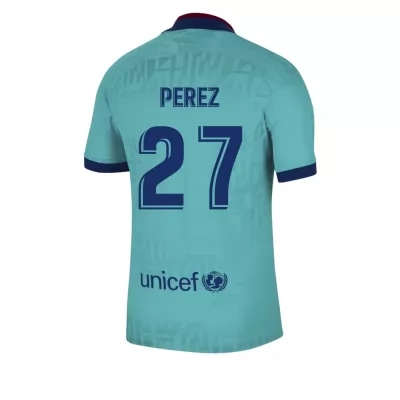 Lapset Jalkapallo Carles Perez 27 3. Paita Sininen Pelipaita 2019/20 Lyhythihainen Paita
