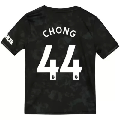 Lapset Jalkapallo Tahith Chong 44 3. Paita Musta Pelipaita 2019/20 Lyhythihainen Paita