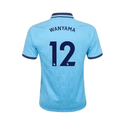 Lapset Jalkapallo Victor Wanyama 12 3. Paita Sininen Pelipaita 2019/20 Lyhythihainen Paita