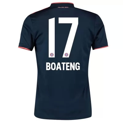 Lapset Jalkapallo Jerome Boateng 17 3. Paita Laivasto Pelipaita 2019/20 Lyhythihainen Paita