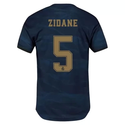 Lapset Jalkapallo Zinedine Zidane 5 Vieraspaita Laivasto Pelipaita 2019/20 Lyhythihainen Paita