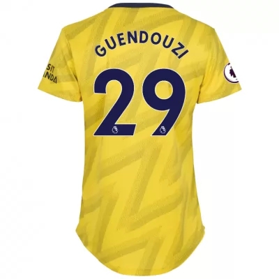 Naisten Jalkapallo Matteo Guendouzi 29 Vieraspaita Keltainen Pelipaita 2019/20 Lyhythihainen Paita