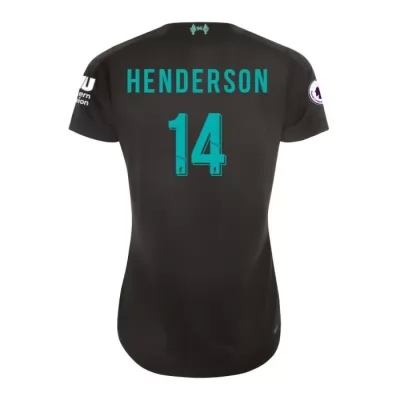 Naisten Jalkapallo Henderson 14 3. Paita Musta Pelipaita 2019/20 Lyhythihainen Paita