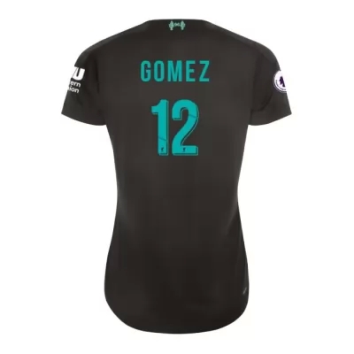 Naisten Jalkapallo Joe Gomez 12 3. Paita Musta Pelipaita 2019/20 Lyhythihainen Paita