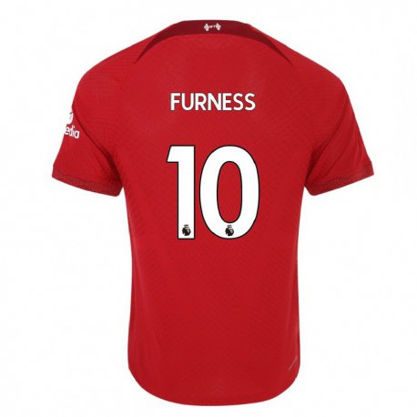 Kandiny Lapset Rachel Furness #10 Tummanpunainen Kotipaita 2022/23 Lyhythihainen Paita T-paita