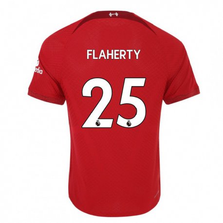 Kandiny Lapset Gilly Flaherty #25 Tummanpunainen Kotipaita 2022/23 Lyhythihainen Paita T-paita