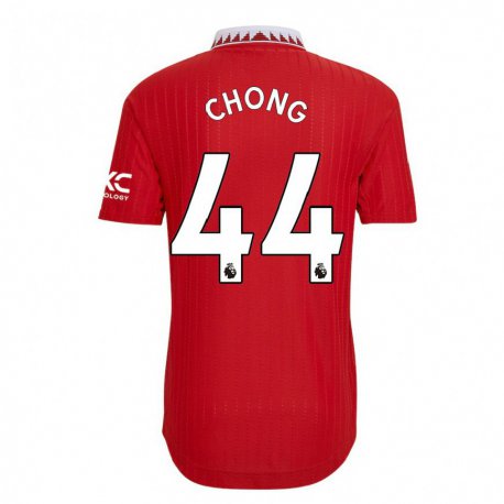Kandiny Lapset Tahith Chong #44 Punainen Kotipaita 2022/23 Lyhythihainen Paita T-paita