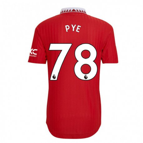 Kandiny Lapset Logan Pye #78 Punainen Kotipaita 2022/23 Lyhythihainen Paita T-paita