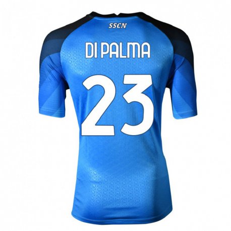 Kandiny Lapset Manuel Di Palma #23 Tummansininen Harmaa Kotipaita 2022/23 Lyhythihainen Paita T-paita