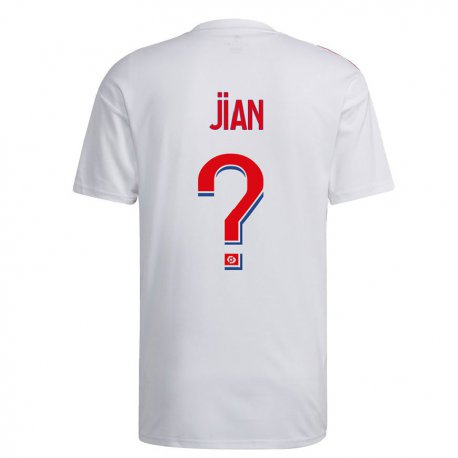 Kandiny Lapset Tao Jian #0 Valkoinen Sininen Punainen Kotipaita 2022/23 Lyhythihainen Paita T-paita