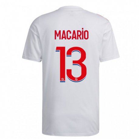 Kandiny Lapset Catarina Macario #13 Valkoinen Sininen Punainen Kotipaita 2022/23 Lyhythihainen Paita T-paita