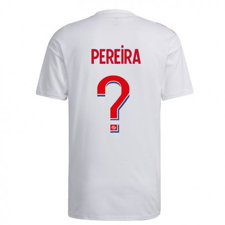 Kandiny Lapset Mateo Pereira #0 Valkoinen Sininen Punainen Kotipaita 2022/23 Lyhythihainen Paita T-paita
