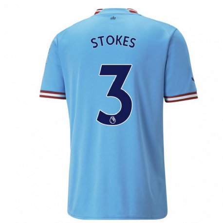 Kandiny Lapset Demi Stokes #3 Sininen Punainen Kotipaita 2022/23 Lyhythihainen Paita T-paita