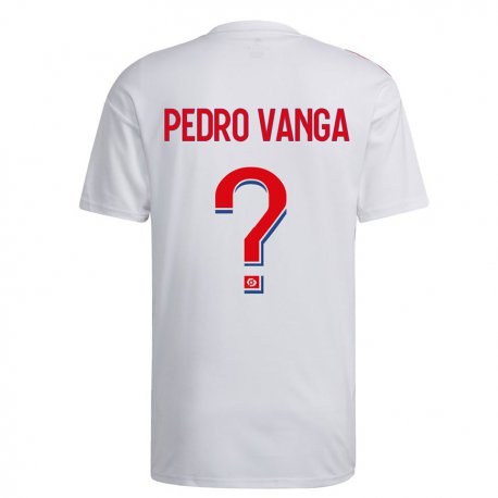 Kandiny Lapset Emerson Pedro Vanga #0 Valkoinen Sininen Punainen Kotipaita 2022/23 Lyhythihainen Paita T-paita