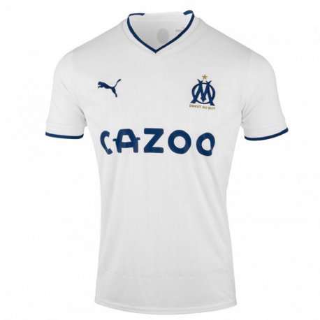 Kandiny Lapset Milan Guendouzi #0 Valkoinen Safiiri Kotipaita 2022/23 Lyhythihainen Paita T-paita