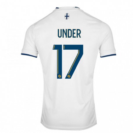 Kandiny Lapset Cengiz Under #17 Valkoinen Safiiri Kotipaita 2022/23 Lyhythihainen Paita T-paita