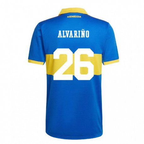 Kandiny Lapset Alexis Alvariño #26 Olympiakeltainen Kotipaita 2022/23 Lyhythihainen Paita T-paita