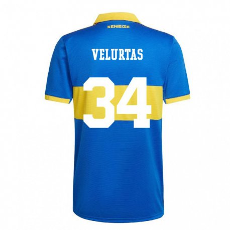 Kandiny Lapset Pedro Velurtas #34 Olympiakeltainen Kotipaita 2022/23 Lyhythihainen Paita T-paita