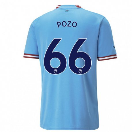 Kandiny Lapset Iker Pozo #66 Sininen Punainen Kotipaita 2022/23 Lyhythihainen Paita T-paita