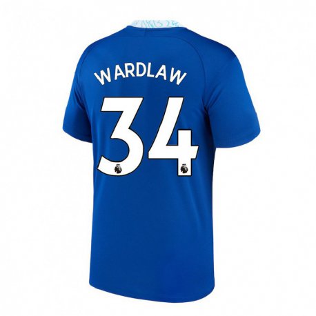 Kandiny Lapset Charlotte Wardlaw #34 Tummansininen Kotipaita 2022/23 Lyhythihainen Paita T-paita
