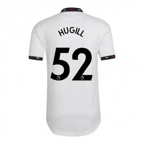 Kandiny Lapset Joe Hugill #52 Valkoinen Vieraspaita 2022/23 Lyhythihainen Paita T-paita
