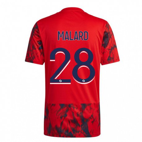 Kandiny Lapset Melvine Malard #28 Punainen Avaruus Vieraspaita 2022/23 Lyhythihainen Paita T-paita