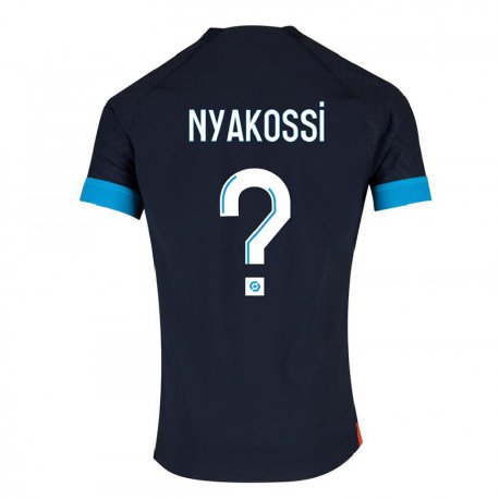 Kandiny Lapset Roggerio Nyakossi #0 Musta Olympia Vieraspaita 2022/23 Lyhythihainen Paita T-paita