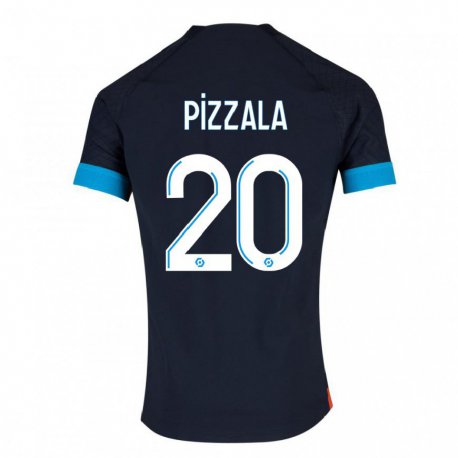Kandiny Lapset Caroline Pizzala #20 Musta Olympia Vieraspaita 2022/23 Lyhythihainen Paita T-paita
