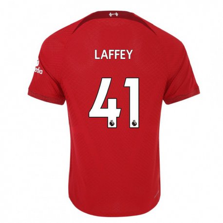 Kandiny Miesten Michael Laffey #41 Tummanpunainen Kotipaita 2022/23 Lyhythihainen Paita T-paita
