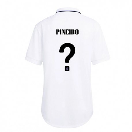 Kandiny Miesten Diego Pineiro #0 Valkoinen Violetti Kotipaita 2022/23 Lyhythihainen Paita T-paita