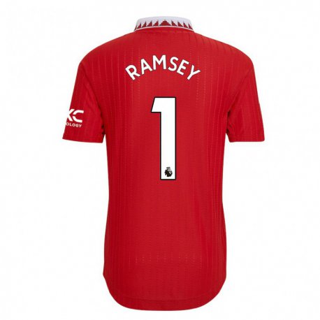 Kandiny Miesten Emily Ramsey #1 Punainen Kotipaita 2022/23 Lyhythihainen Paita T-paita